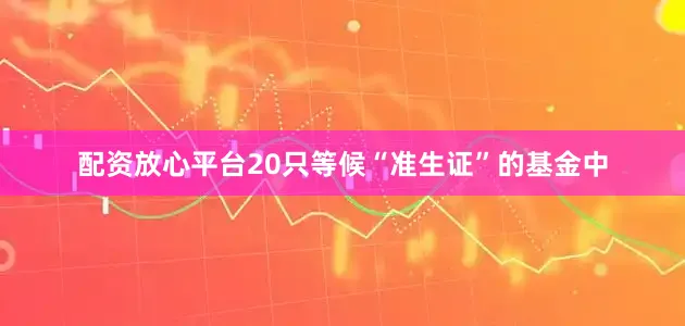 配资放心平台　　20只等候“准生证”的基金中